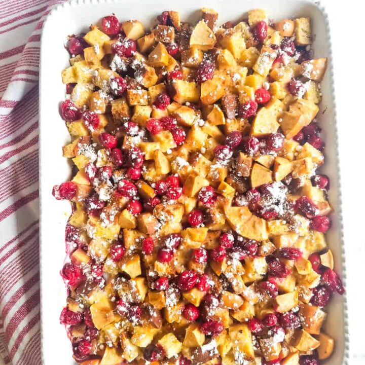 Image for Gluten Free Cranberry Apple French Toast Bake