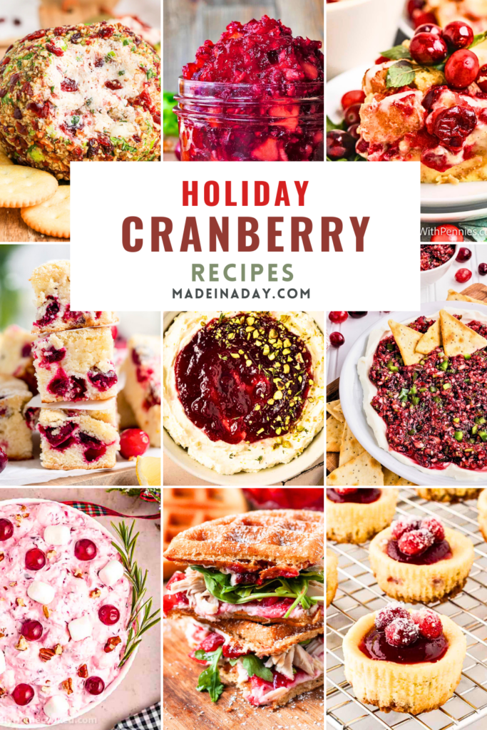Irresistible Holiday Cranberry Recipes Collection
