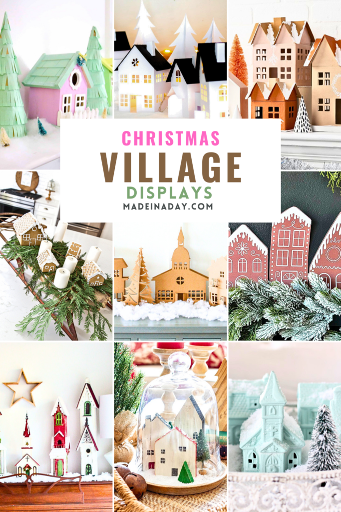 Christmas Village Display Ideas Collection