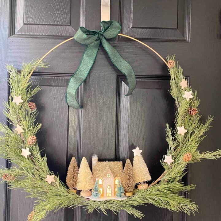 Image for DIY Pottery Barn Dupe:Demi Village Wreath
