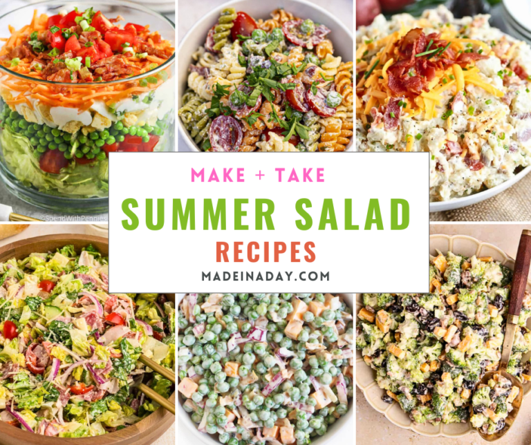 Make and Take Summer Salad Recipes