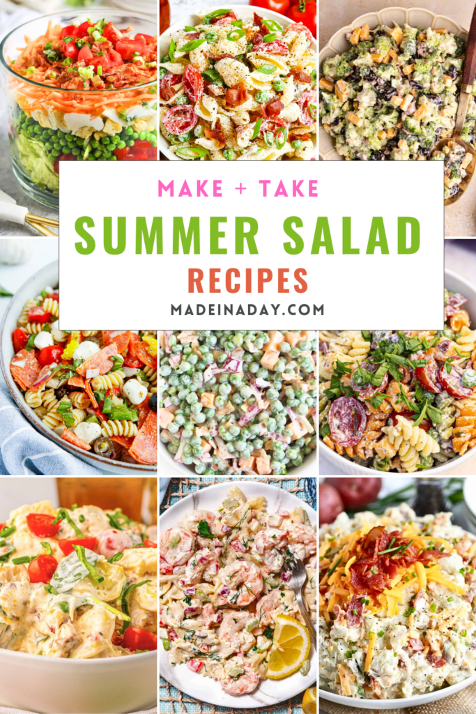 Make and Take Summer Salad Recipes Collection