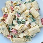 Spinach Smoked Mozzarella Pasta Salad Recipe