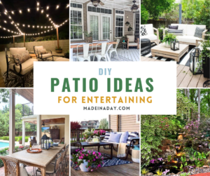 DIY Patio Ideas for Entertaining Outdoors