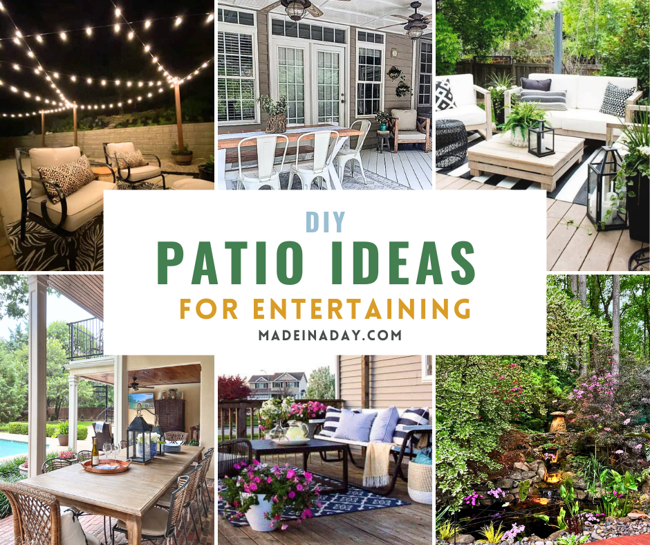 DIY Patio Ideas for Entertaining