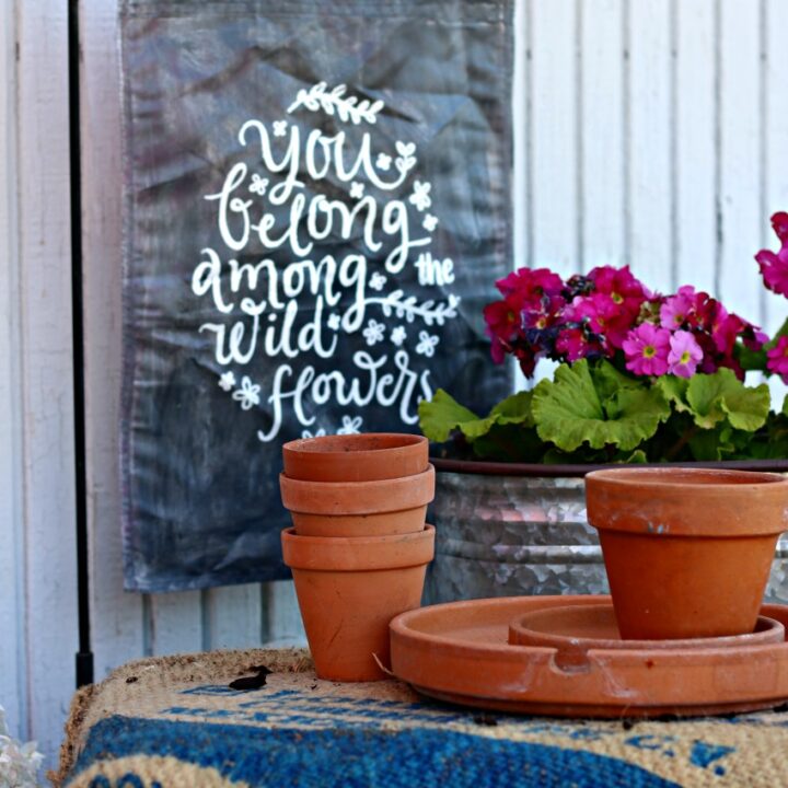 Image for Painted Garden Flag