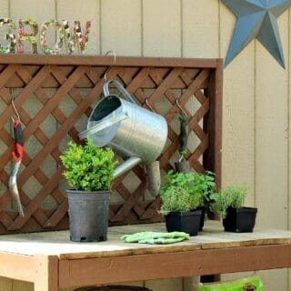 Image for Potting Bench DIY – Sturdy and Functional