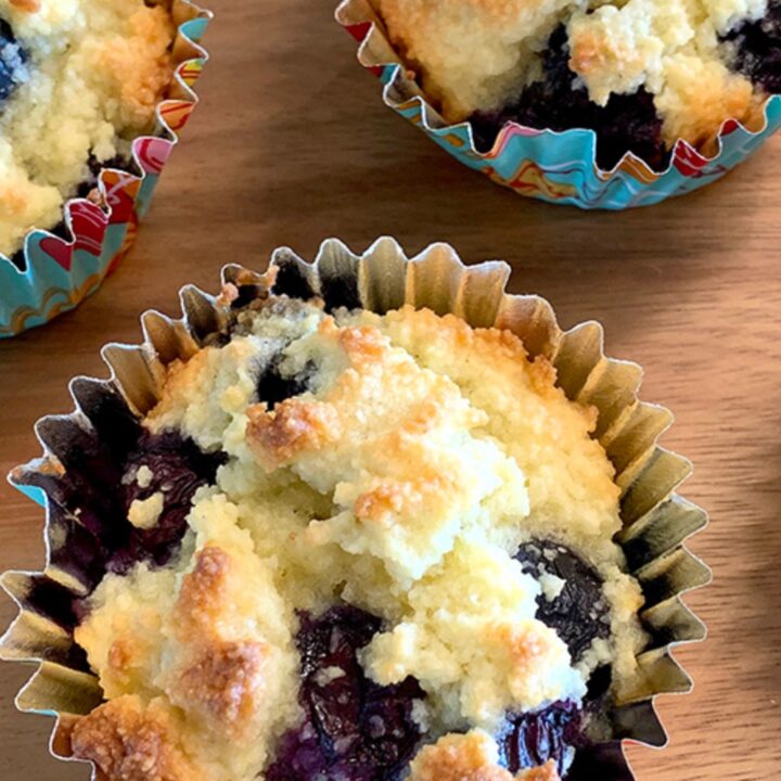 Image for Perfect Low Carb Blueberry Muffins