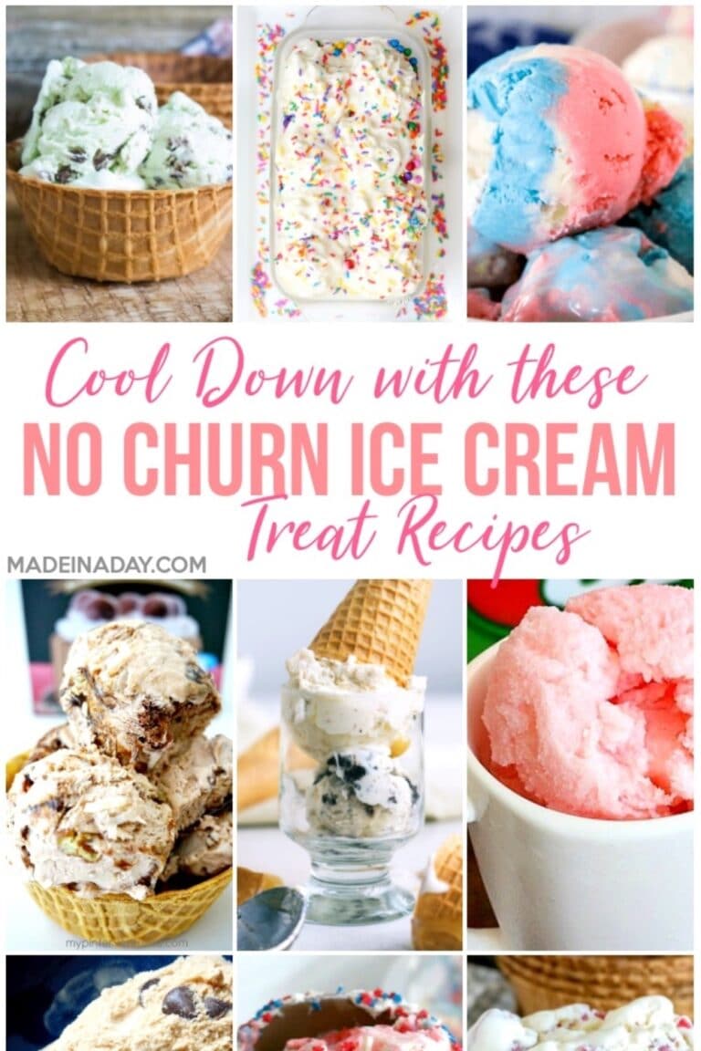 Mega Sweet No Churn Ice Cream Recipes