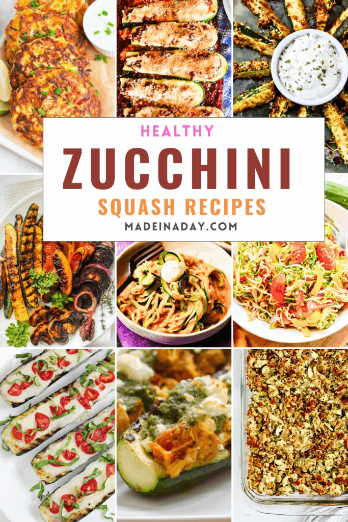 11 Healthy Zucchini Squash Recipes