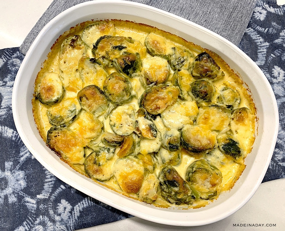 Cheesy Brussels Sprouts-image