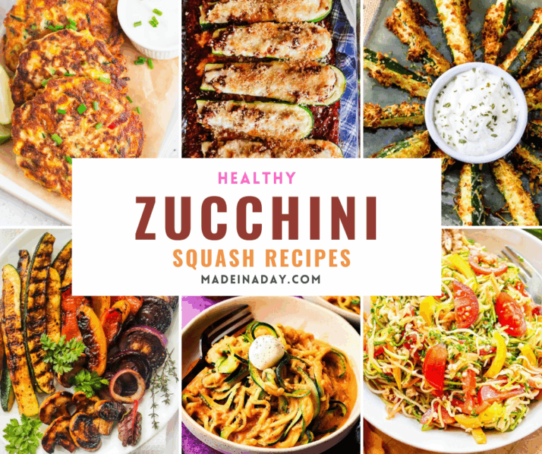 Healthy Zucchini Squash Recipes