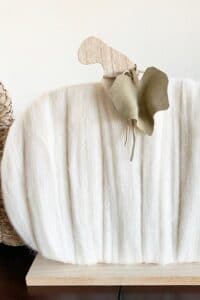 Warm & Cozy Merino Wool Pumpkin