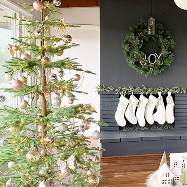 Image for Sparkling Champagne Gold Sparse Christmas Tree