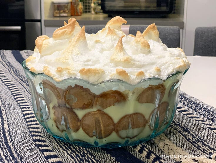 Homemade Nilla Baked Banana Pudding Recipe Made In A Day