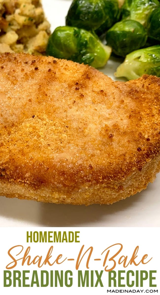 Homemade Shake N Bake Breading Mix Made In A Day