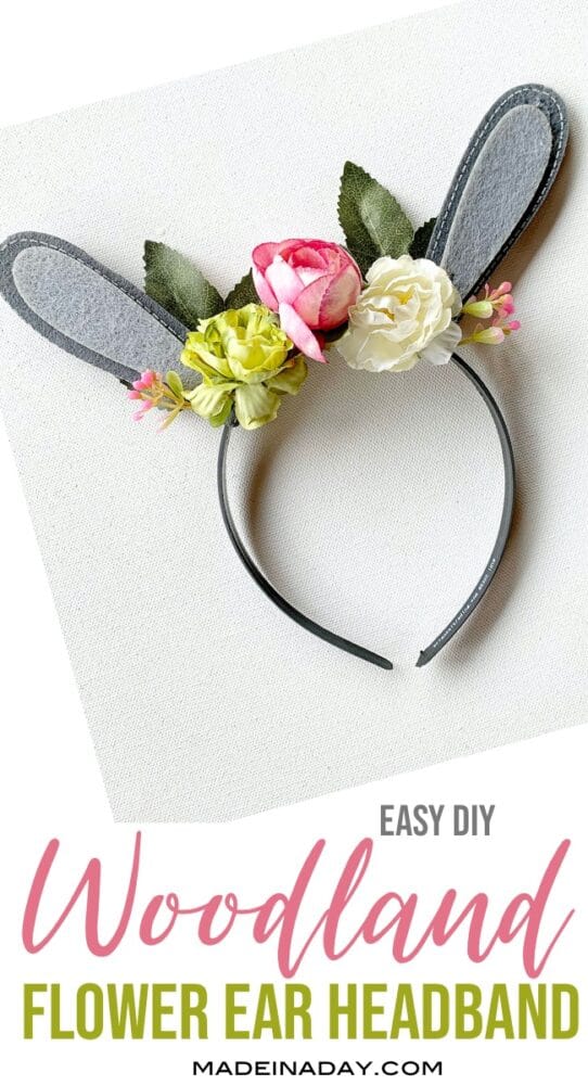 DIY Floral Bunny Ears