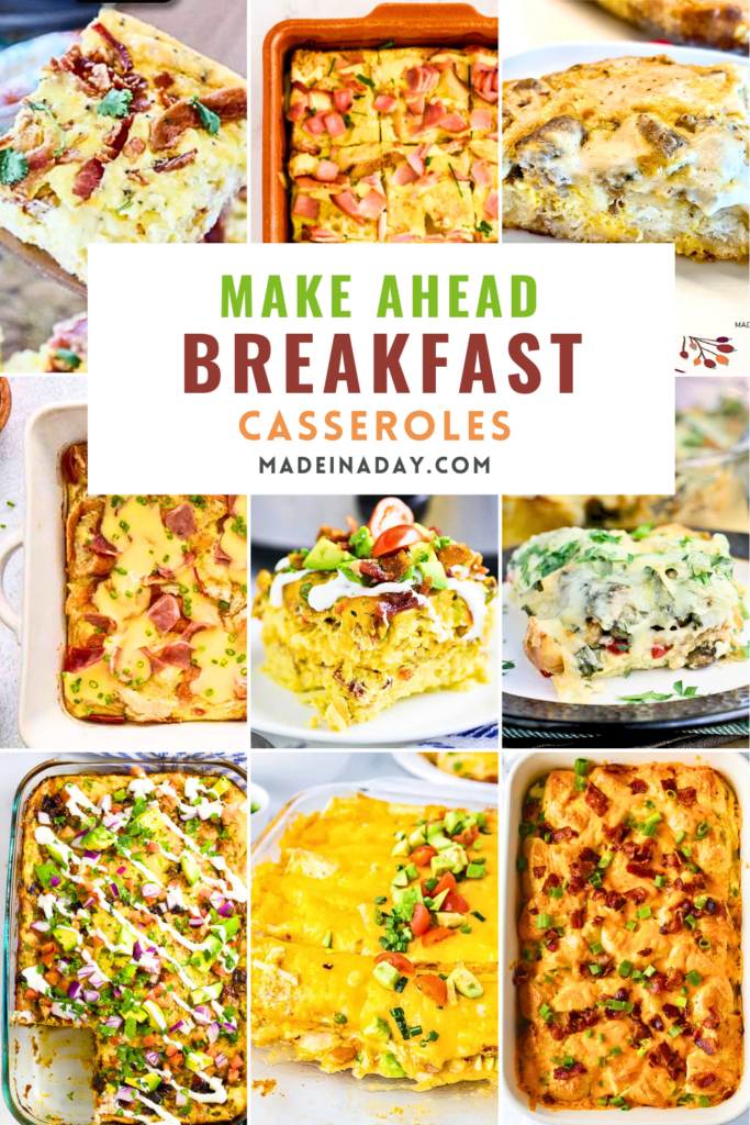Make Ahead Breakfast Casserole Recipe Collection