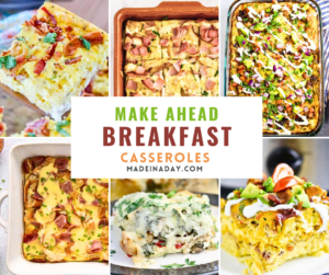 Make Ahead Breakfast Casserole Recipes