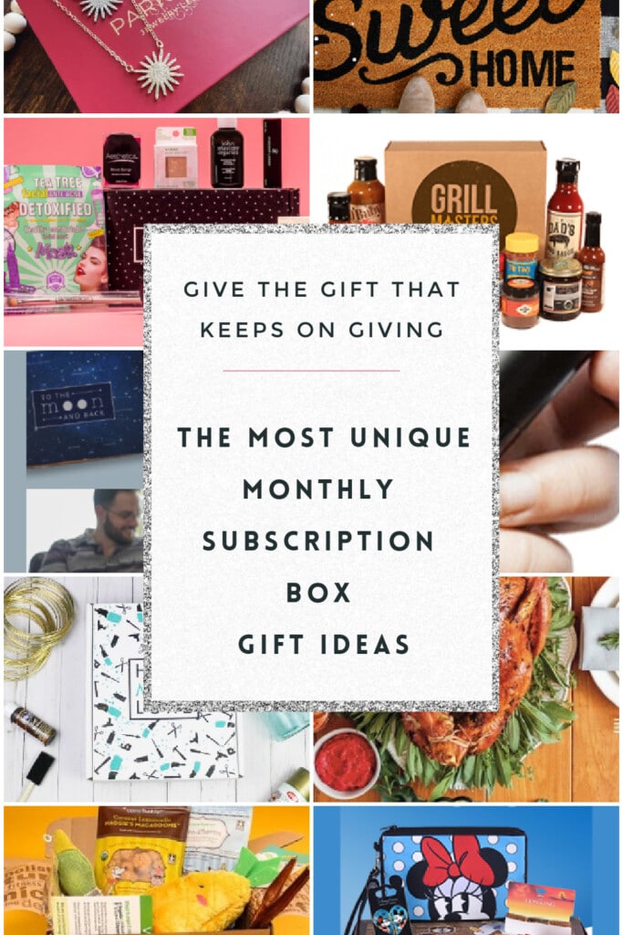 Coolest Monthly Subscription Box Gift Ideas