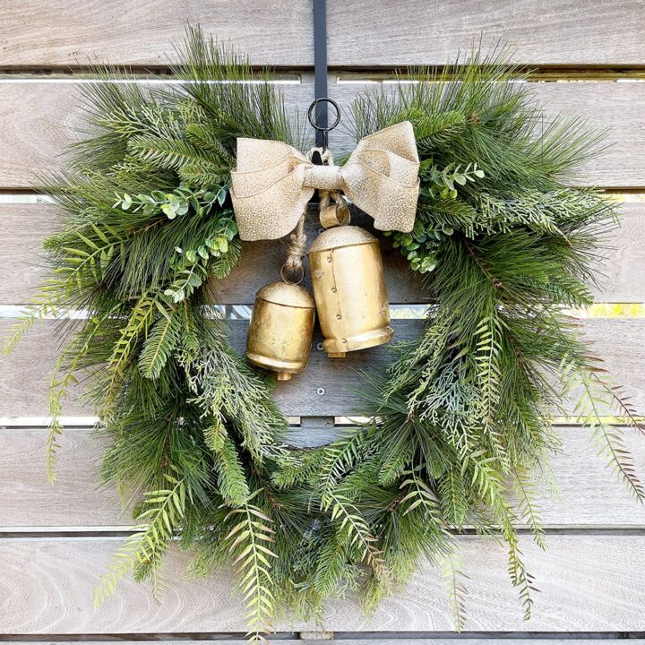 Image for Boho Christmas Harmony Bell Wreath