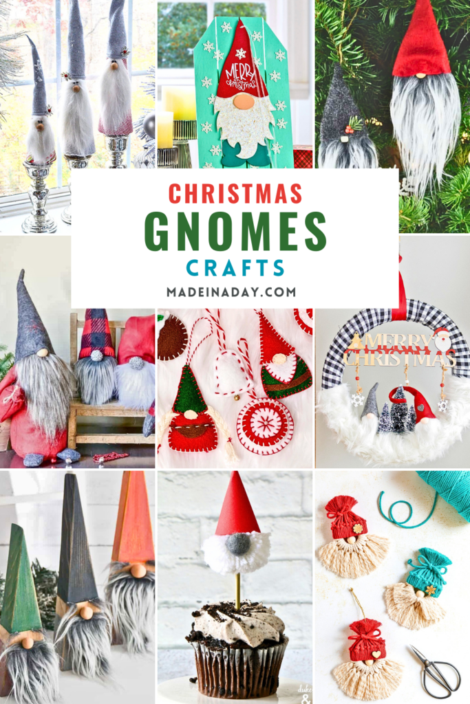 Adorable Christmas Gnomes Crafts Collection