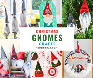 Adorable Christmas Gnomes Crafts