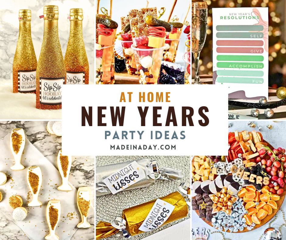 At Home New Years Party Ideas