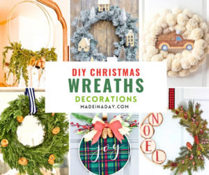 DIY Christmas Wreath Decor
