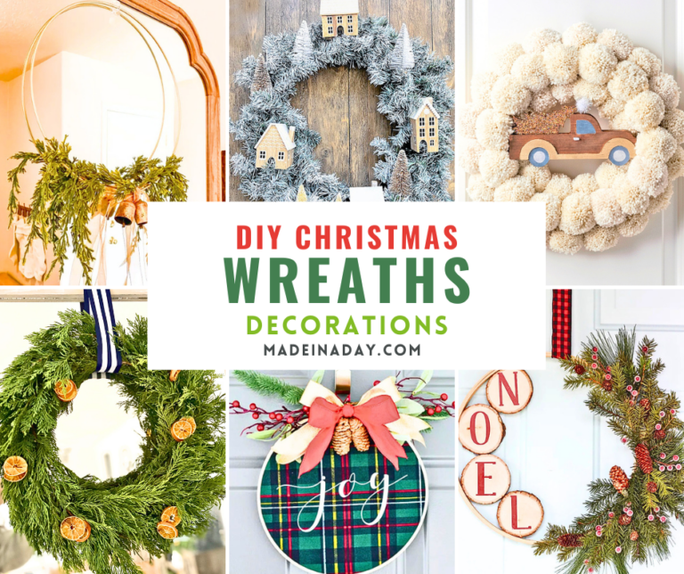 DIY Christmas Wreath Decor