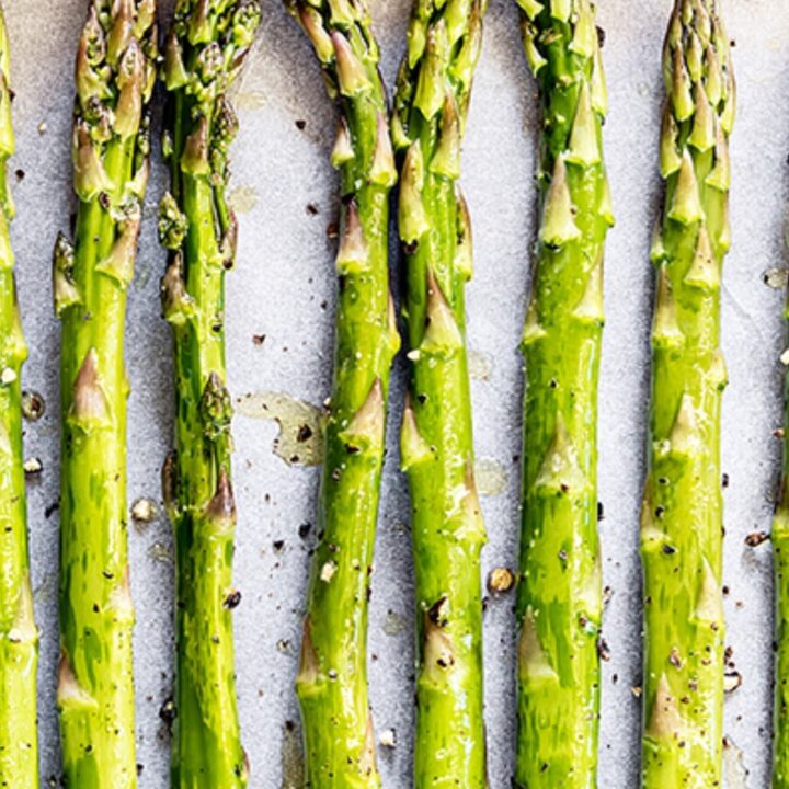 Image for Our Fav Roasted Asparagus with Parmesan Cheese