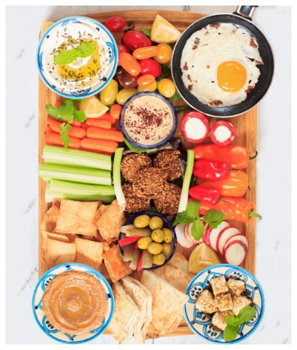 mediterranean charcuterie board