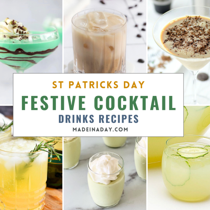 Image for St Patrick's Day Festive Cocktail Drinks
