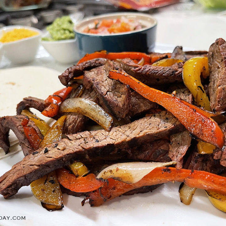 Copycat Chili's Steak Fajitas Recipe (Best Marinade) 9 Grilled Steak Fajitas (Chili's Copycat) Recipe