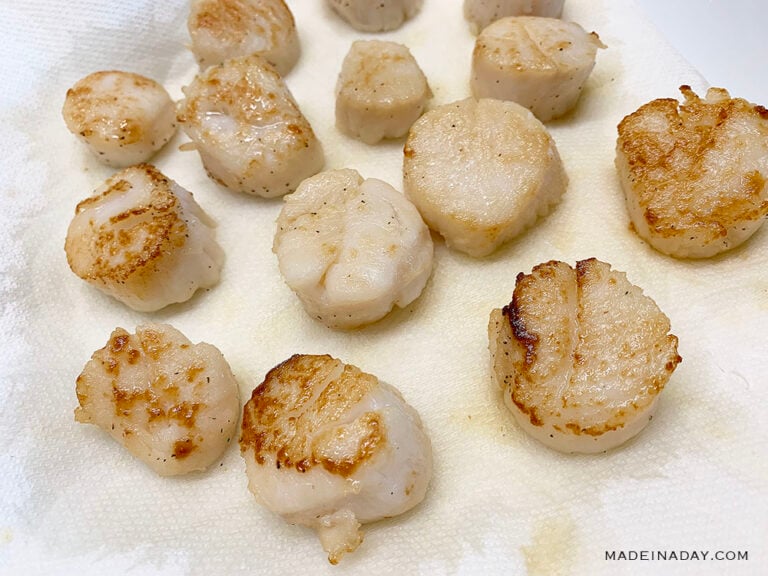 Restaurant Style Tuscan Shrimp And Scallops Made In A Day