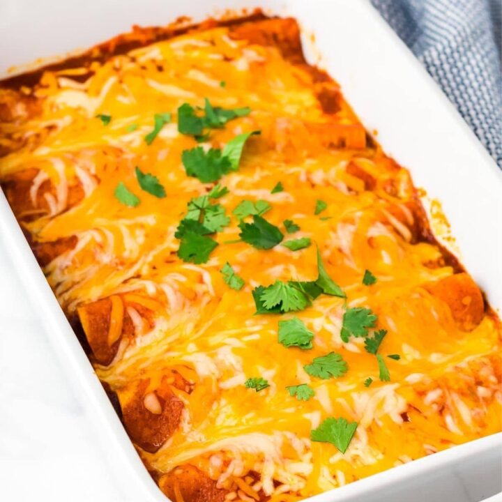 Image for Easy Chicken Enchiladas recipe – Ready in under 1 hour!