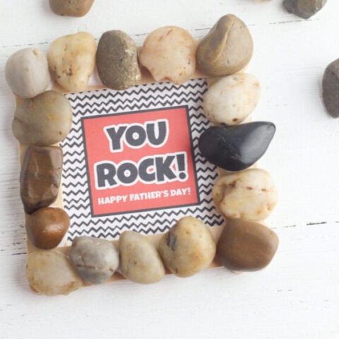 Image for Make Your Own “You Rock” Father’s Day Frame
