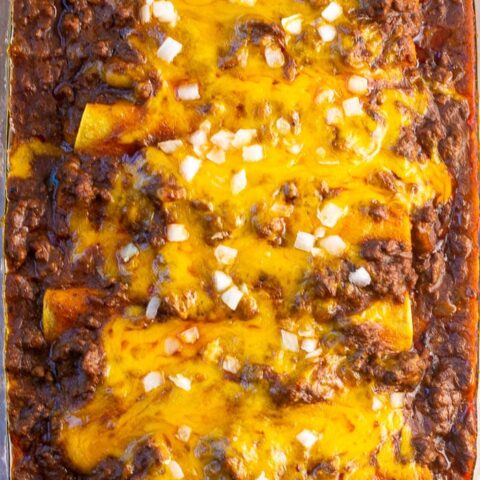 Image for Tex Mex Enchiladas with Chili Gravy