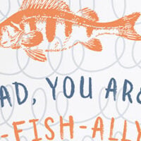 Image for Free Printable Father’s Day Card {O-Fish-Ally Awesome}