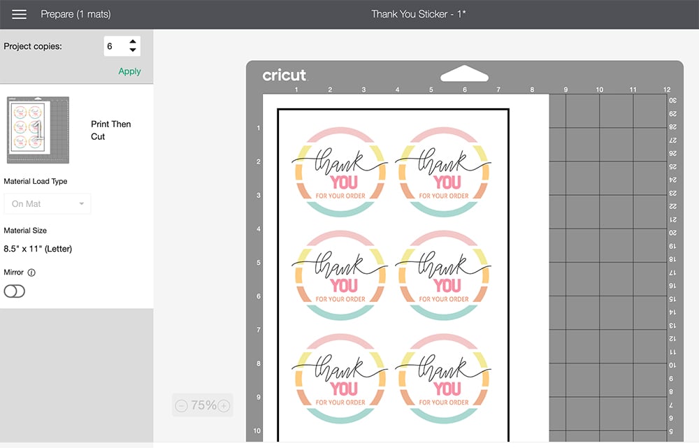 Making all the stickers 👏 #Cricut