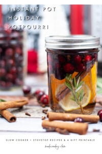 Instant Pot Potpourri Orange Cranberry Recipe