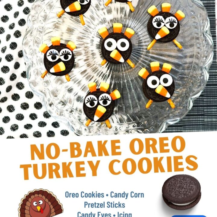 Image for No Bake Oreo Turkey Cookies with Pretzels