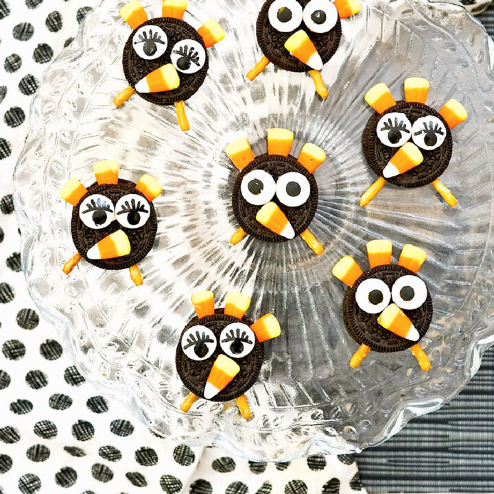 Image for No Bake Oreo Turkey Cookies with Pretzels