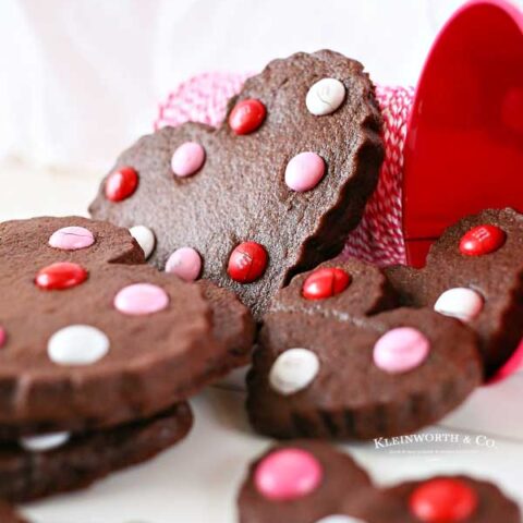Image for Valentine Chocolate Sugar Cookies