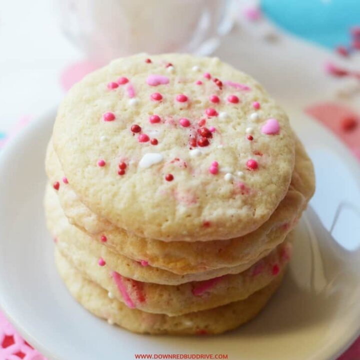 Image for Valentine Sprinkle Cookies Recipe