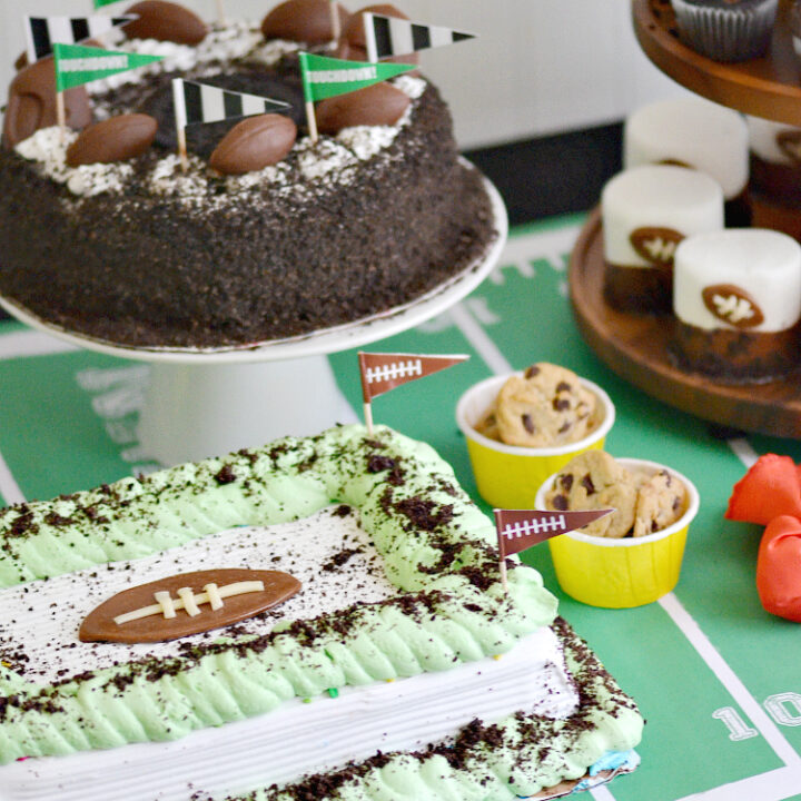 Image for Football Party Dessert Table for Tailgating at Home