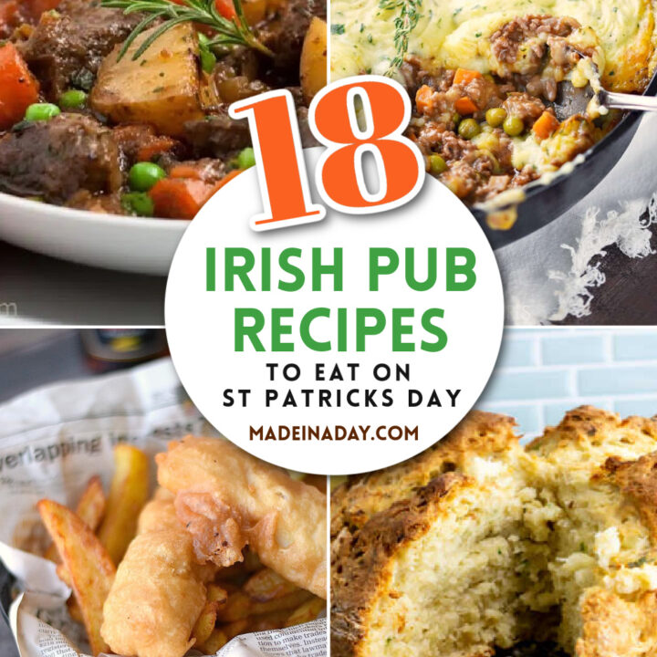 Image for Traditional Irish Pub Food + Dinner Recipes