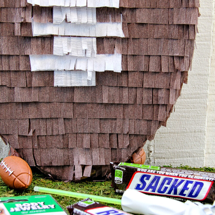 Image for A DIY Pinata Football for your Game Day Celebration