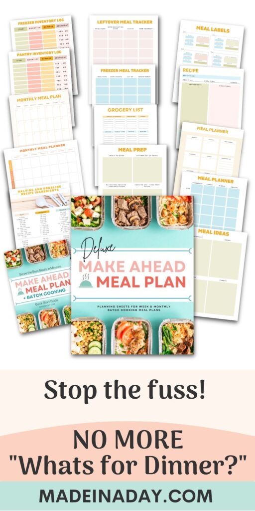 busy mom printable meal planner