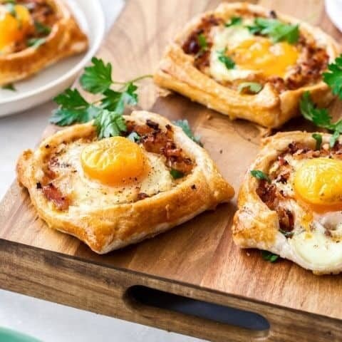 Image for Bacon and Egg Galettes